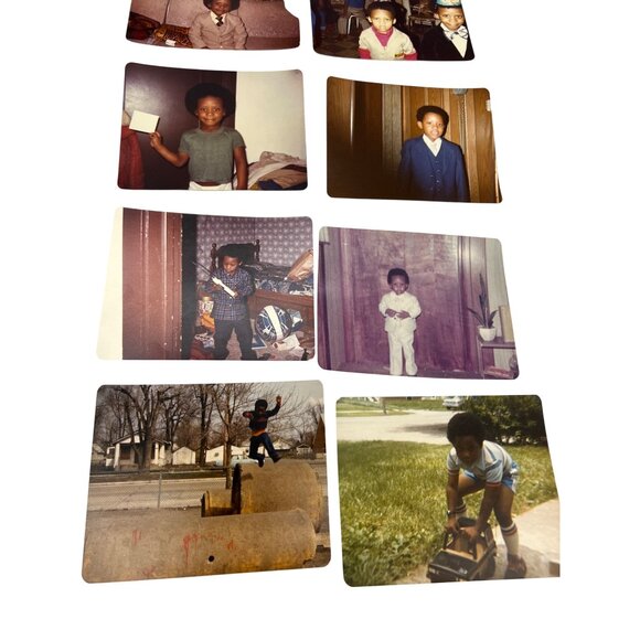 Vintage 1970s African American Children Candid Snapshot Collection Qty 20 Photos - Picture 4 of 6